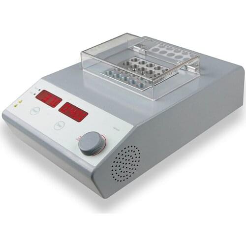 Dry Bath Incubator For Inactivation Low Temperature lysis LED Digital Metal Bath Up To 150 (C) With Heating Block 0.2-50 mL