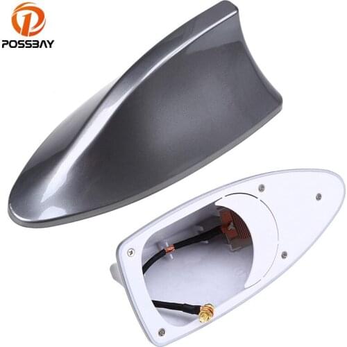 Car Shark Fin Antenna Auto Roof Radio FM Signal Aerials Cover for Suzuki Swift/Seat Ibiza/BMW/Toyota/Mini Cooper Exterior Parts