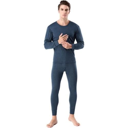Winter man warm long johns