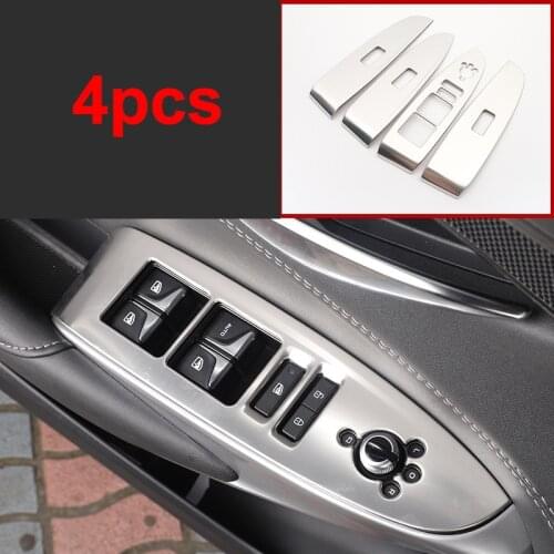4pcs for changan CS75 PLUS 2020 Glass lift switch panel Decorative frame
