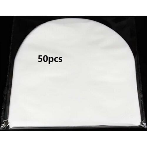 50PCS 12" Vinyl Record Protecter LP Record Protective Inner Bags Anti-Static Sleeves Inner Clear Cover Container