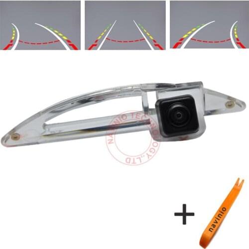 CCD car track camera reversing trajectory for Honda city waterproof night vision NTSC PAL(optional)