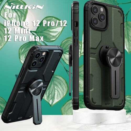 NILLKIN Medley Case for Apple iPhone 12 Pro Max Case Back cover Loadable stand applied Cases for iPhone 12 Mini Pro