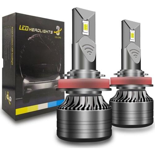 Diode LED Auto Headlight Bulb For H7 H4 LED Car Headlamp 15000Lm 6000K H1 H3 9005 9006 No Error Message DC 12V H11 Fog Lamp