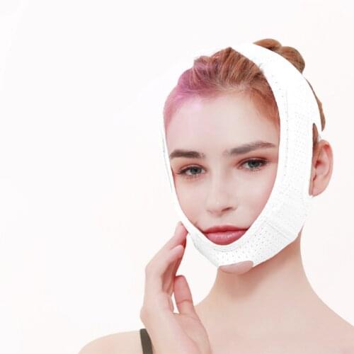 Elastic Face Slimming Bandage Breathable Cheek Lift Up Band Face Thin Mask Reduce Double Chin V-Line Shaping Anti Wrinkle Tools