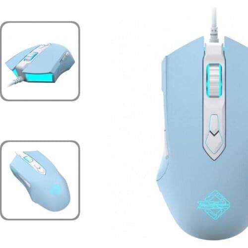2 Colors Optional AJAZZ Practical Ergonomic Laptop Wired Mouse Fine Workmanship Computer Mouse Long-lasting for Desktop