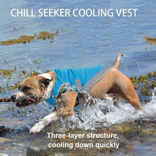 Summer Cool Dog Vest Heatstroke Prevention And Cooling Dogs Vest For Medium And Large Dogs Clothes Para Perro Outdoor Retriever