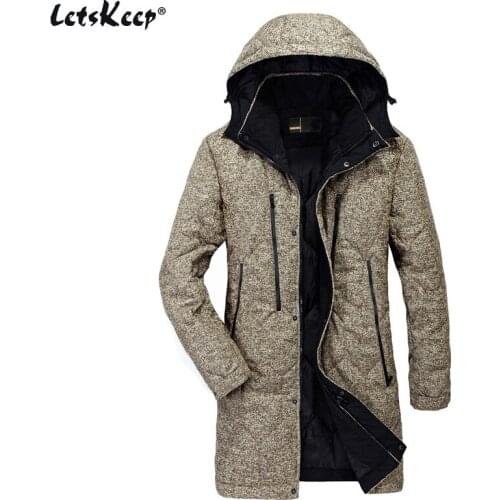 LetsKeep Men's Parkas With A Hood