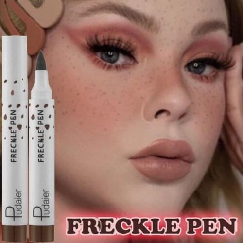Natural Simulation Waterproof Freckle Pen Soft Lifelike Freckle Pen Long Lasting Embellishment Pen Natural Face Make Up Palette