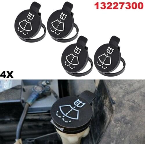 NEW-4 Pcs Windshield Wiper Fluid Reservoir Tank Bottle Caps for Chevrolet Buick and GMC Replacement 13227300 12767700