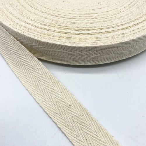 New 10mm 20mm 100% Cotton Ribbon Hserringbone Ribbon Hair Bow Party Christmas Wedding DIY Sewing Crafts #04