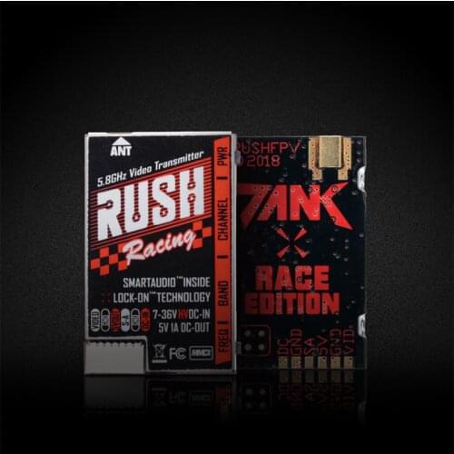 RUSH TANK RACE VTX 5.8G 20mW 50mW 200mW 500mW SmartAudio FPV Video Transmitter 2-8S for RC FPV Racing Freestyle 4S 6S Drones