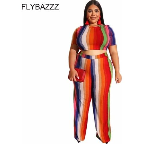 2PCS Sport Wear For Women Gym Crop Tops High Waist Gradient Print Wide Leg Pants Two Piece Yoga Set Sexy Fashion Tracksuit Zaful