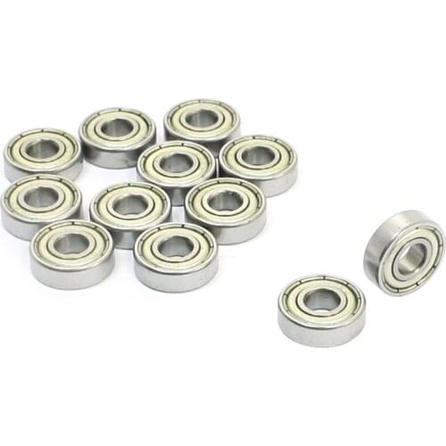 10Pcs 695Z 5mm x 1m x 4mm Mini Deep Groove Ball Bearing Ball Bearing
