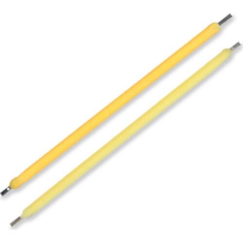 68MM DC3V 100mA 10pcs LED Filament Bulb Lamp Cold Warm White Flexible Filament LED Diode For Holiday decoration DIY Lamp Beads