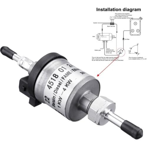 Fast Shipping Car Air Diesel Parking Oil Fuel Pump For Eberspacher Universal Heater 12/24V Long Life Easy To Install