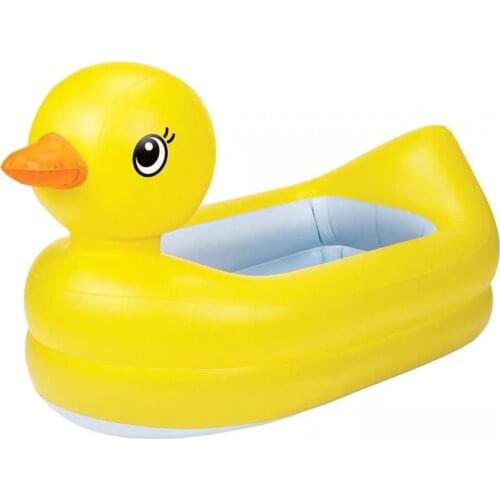 Childrens bathtub inflatable duck bath tub baby swimming pool cartoon inflatable swimming pool