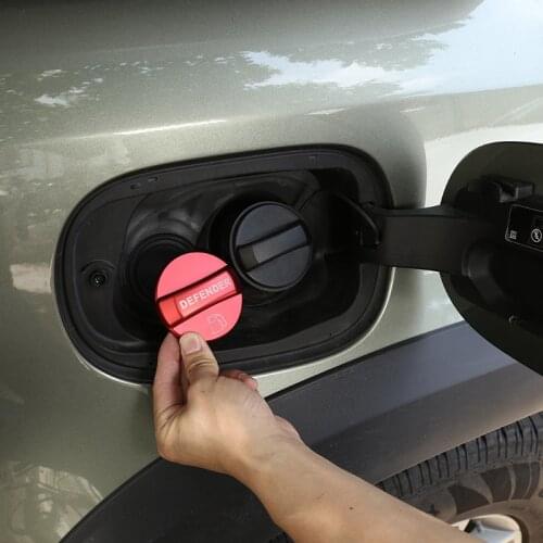 For Land Rover Defender 110 90 2020-22 Aluminum Car Fuel Tank Cover Gas and Diesel Fuel Tank Cap Cover Stickers Car Accessories