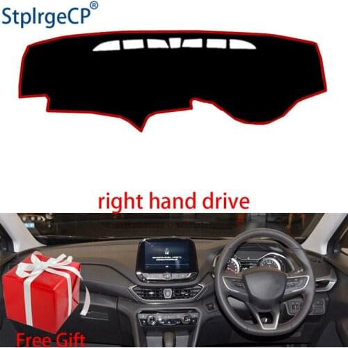 Car Dashboard Cover Mat for Chevrolet orlando 2018 2019 Right Hand Drive Dashmat Pad Dash Mat Covers Dashboard Accessories