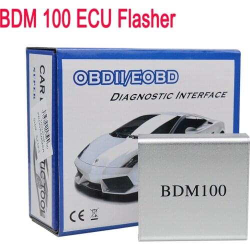 New BDM100 V1255 Professional ECU Flasher Chip Tuning Programmer Interface BDM 100 ECU Flasher Code Reader OBDII Diagnostic tool