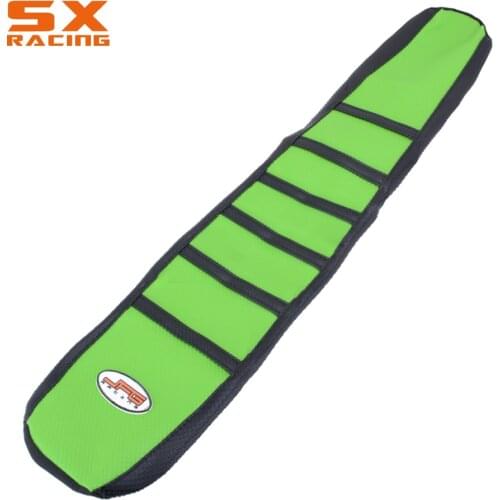 Motorcycle Rubber Gripper Soft Seat Cover For KAWASAKI KX125 KX250 94 95 96 97 98 99 00 01 02 03 04 05 06 07 08 09 1994-2009