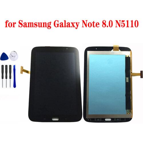 For Samsung Galaxy Note 8.0 N5100 N5110 Touch Screen Sensor Glass Digitizer + LCD Display Panel Monitor Screen Module Assembly