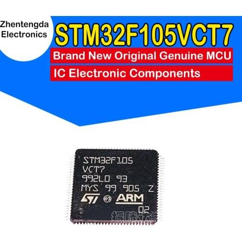 STM32F105VCT7 STM STM32 STM32F STM32F105 STM32F105V STM32F105VC LQFP-100 IC MCU FLASH