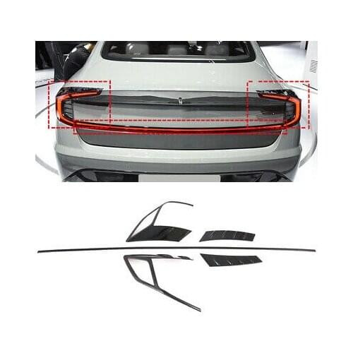 Rear Light + Tailgate Door Trunk Lid Cover Trim 5pcs For Hyundai Sonata DN8 2020
