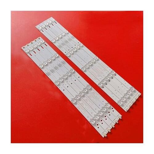 LED Backlight strip 11 lamp for Sanyo 48"TV 48CE1210M XJ48D11L XJ48D11R-ZC14FG-04 303XJ480043 303XJ480044