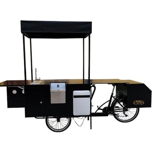 Three Wheel Sale Cargo Freezer Electric Carts Tricycle Coffee Juice Tricycle Ice Cream Bike With Water Pump System
