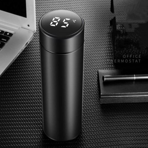 Smart Insulation Cup temperature display Mens and womens portable personalized coffee cups Business in-Car insulation cup