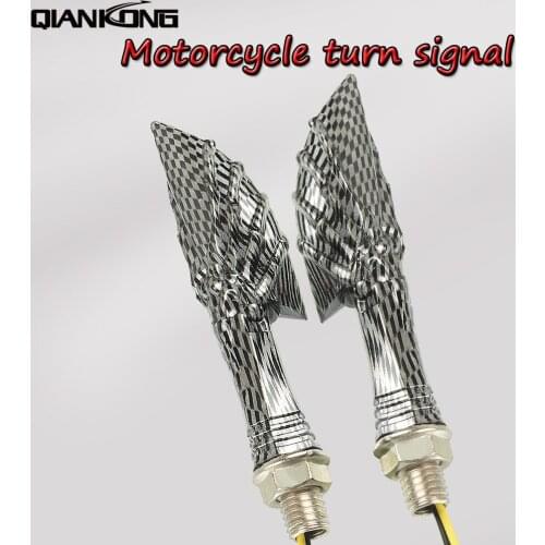 Universal Motorcycle LED Turn Signal Indicator Amber Light Lamp FOR Honda XR650L CRF250L CR125 150 KX250F KX250 KX450F KLX450R