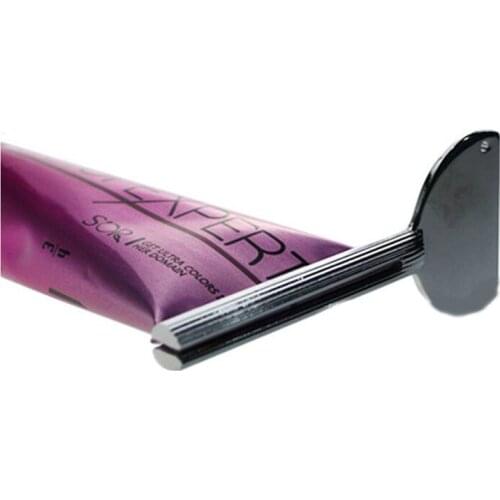 1pc Stainless Steel Toothpaste Squeezer Multifunctional Squeezer Toothpaste Plastic Cream Tube Squeezing Dispenser Organizer