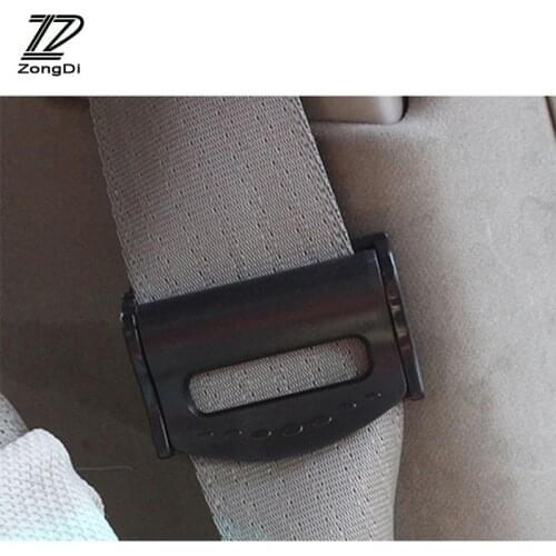 ZD 2pcs For Ford Focus 2 3 1 Fiesta Mondeo Ranger Kuga Seat Leon Ibiza Lexus Car Safety Belt Clip Seat belt Holder Automobiles