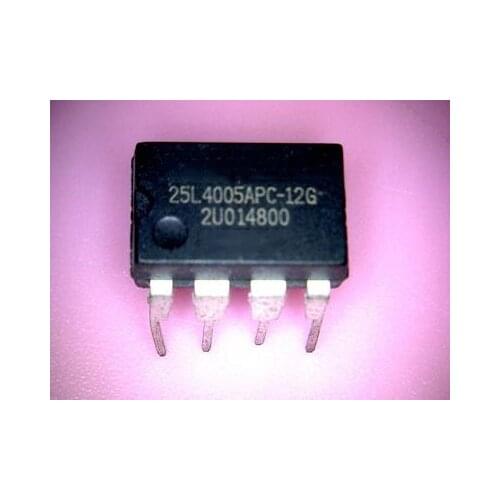 1pcs/lot MX25L4005APC-12G 25L4005APC-12G MX25L4005APC MX25L4005AP 25L4005 DIP-8