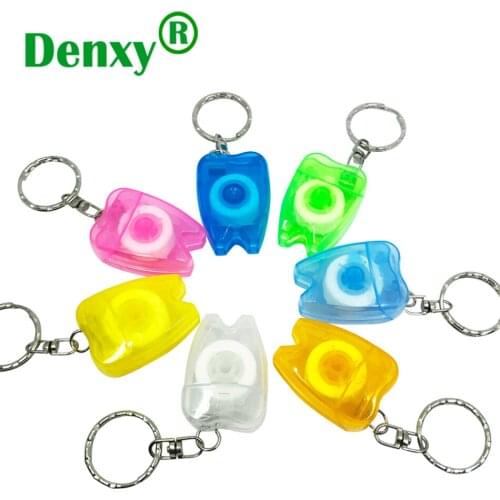 30pc Dental Floss 15m Dental flosser Oral care Oral hygiene Teeth cleaner Mint flavor Tooth shape many color Orthodontic Bracket