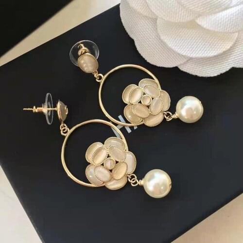 AIWEIGE Women's Gold Earrings