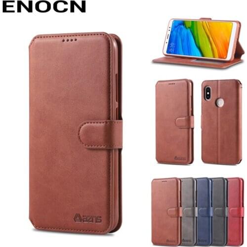 Wallet Case For Redmi Note5 Cover Case Redmi Note5 Luxury PU Leather Flip Full Protector Shockproof Vintage Phone Housing