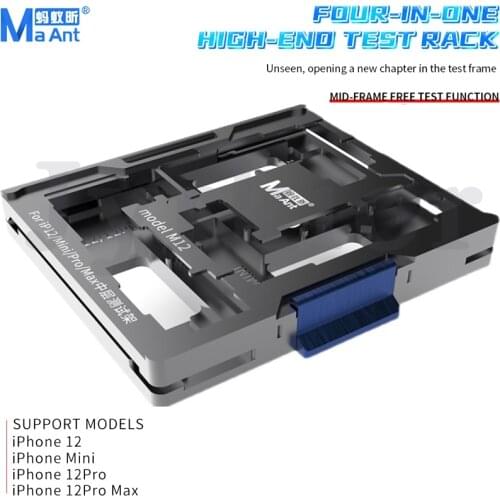 MaAnt For iPhone X-11 Pro Max 12 mini 12 Pro MAX Motherboard Layering Tester Logic Board Mid-Frame Up/Down Test Fixture Board