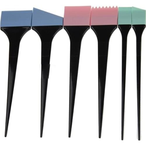 6 Pcs Professional Hair Dyeing Brush Set For Salon Hairdressing Hair Coloring Comb Dye Hair Tools Hair Brush Hair Dye Comb Set