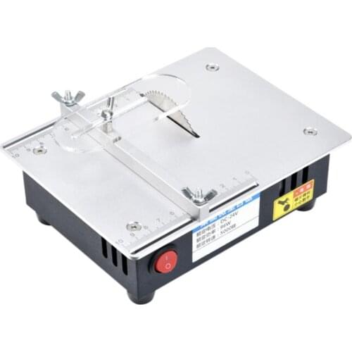 Mini Precision Desktop Mini Table Saw DIY Hobby Crafts PCB Acrylic Cutting Tool