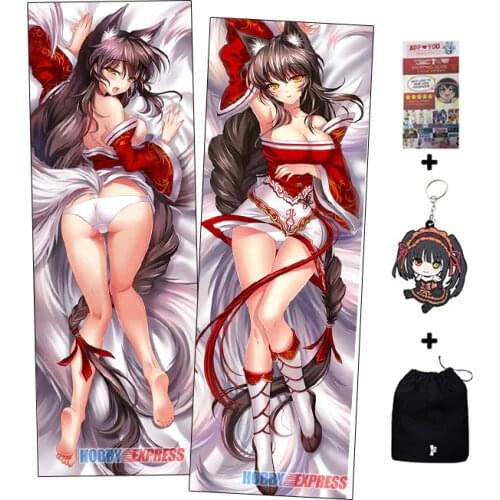 Hobby Express Ahri Dakimakura Japanese Hugging Body Pillow Cover ADP74063