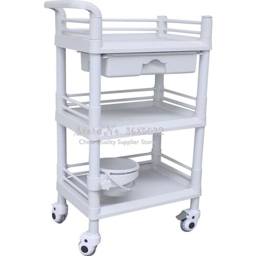 NEW Beauty stroller beauty salon stroller small bubble instrument European hairdressing manicure multi-function mobile tool cart