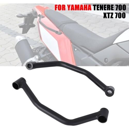 Passenger Rear Grab Handle For YAMAHA TENERE 700 XTZ 7 Tenere700 T7 T700 2019 - 2021 CNC Seat Hand Handle Grab Bar Rail Armrest