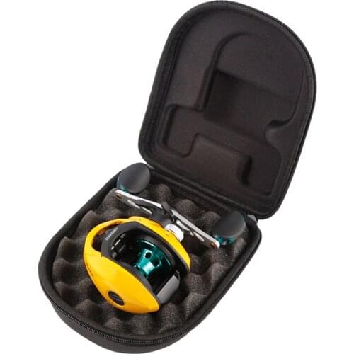 Portable Zipper Fishing Reel Bag Waterproof Protective Case Cover Left/Right Hand Reel Baitcasting Wheel Storage Bag