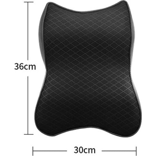Adjustable Car Neck Pillow 3D Memory Foam Head Rest Auto Headrest Pillow Travel Neck Cushion Support Holder Seat Pillow New