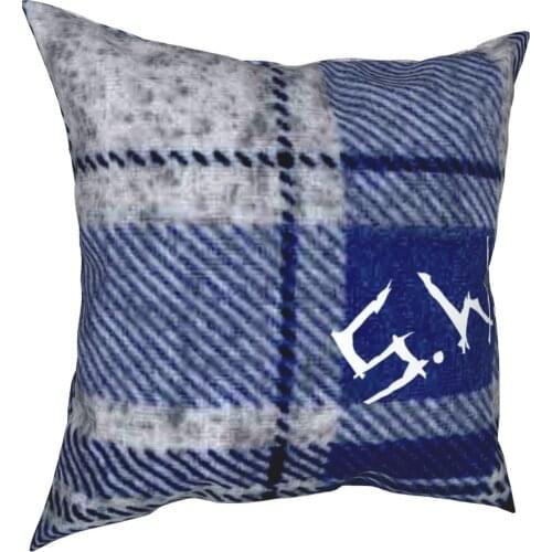 Sam Winchester Plaid Pillowcase Soft Polyester Cushion Cover Decoration Pillow Case Cover Home Zipper 45X45cm