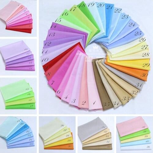 Pure cotton fabric bed linen curtain cloth baby clothing student manual cotton twill plain fabric