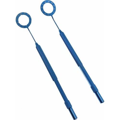 Titanium ophthalmic Mendez degree gauge Rings Veterinary ophthalmic eye instrument