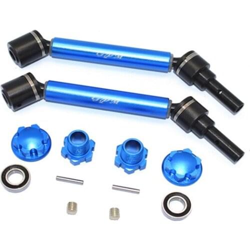 TRAXXAS 45# Hardened steel and bold type joint + metal body CVD universal joint + hexagonal adapter + wheel lock